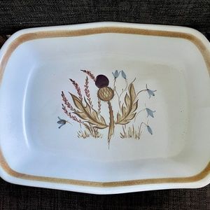 Buchan Vintage Thistleware rectangle casserole dish.